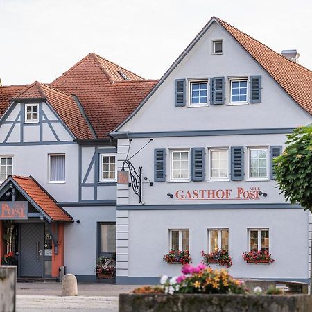 Hotel-Gasthof Neue Post Leutershausen  Eksteriør bilde