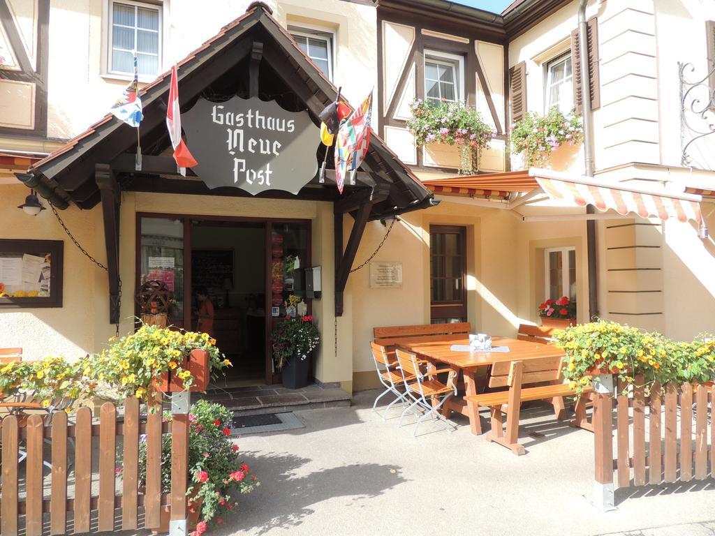 Hotel-Gasthof Neue Post Leutershausen  Eksteriør bilde