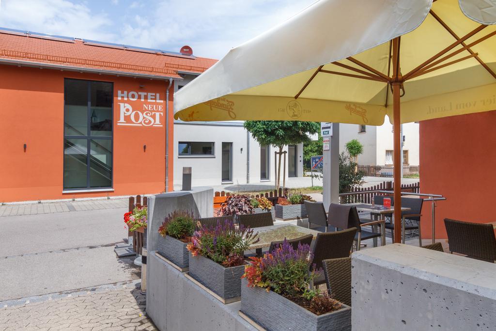 Hotel-Gasthof Neue Post Leutershausen  Eksteriør bilde